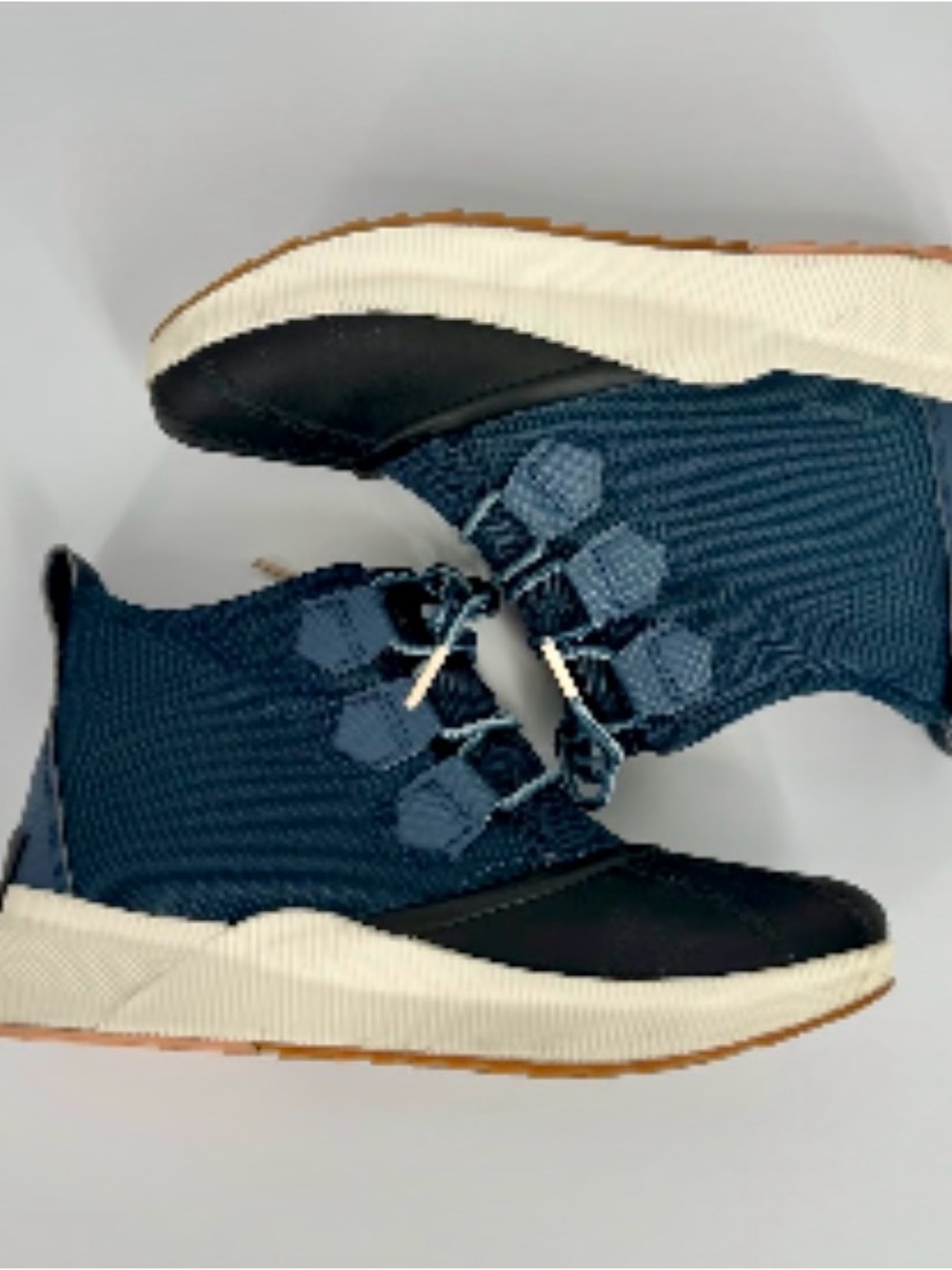 Sorel Blue and Black Out n About III Classic Waterproof Duck Chelsea Boot 10 - Picture 4 of 7